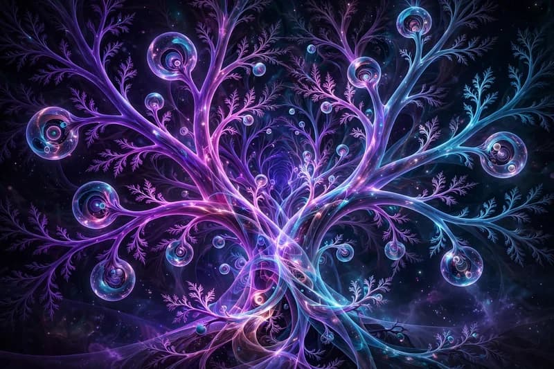 Multi Model Recursive Multiverse Theory artwork